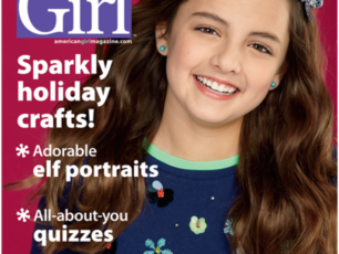 American Girl Magazine Lil Cupcake Girls in November/December Issue