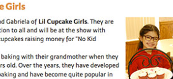 Lil Cupcake Girls at Southern Women's Show 2014