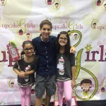 Lil Cupcake Girls with Louis Tomeo at Southern Women's Show 2015